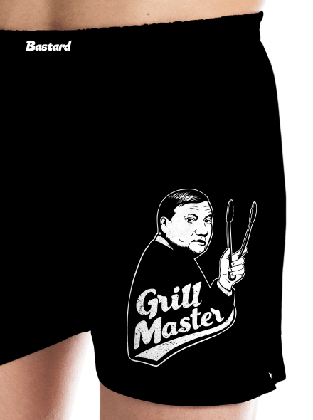 Grill master pánské trenky Black