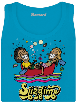 Sjíždíme se dámské tílko klasické Blue Atol