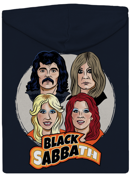 Black Abba dámská mikina na zip Navy Mal
