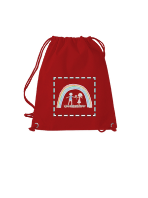 Dětské kresby - nahraj vlastní vak Red Mal