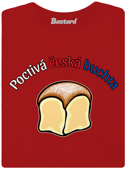 Poctivá buchta a klobása dámské tričko premium Red Mal