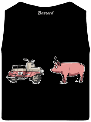 Praseta pánské tílko Black