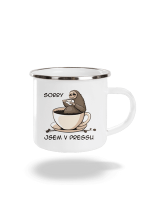 V pressu plecháček White