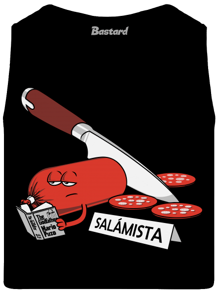Salámista pánské tílko Black