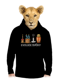 dětská mikina klokanka