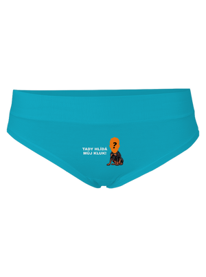 Tady hlídám já dámské kalhotky Turquoise