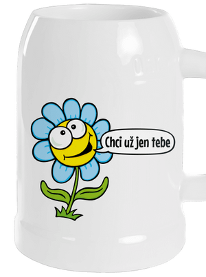 Chci už jen tebe půllitr White