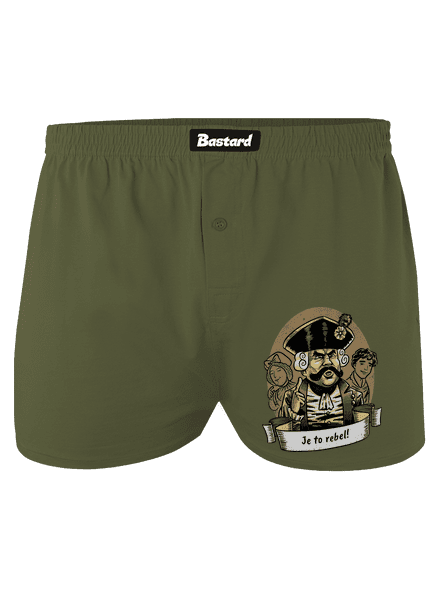 B14: S čerty nejsou žerty pánské trenky Khaki