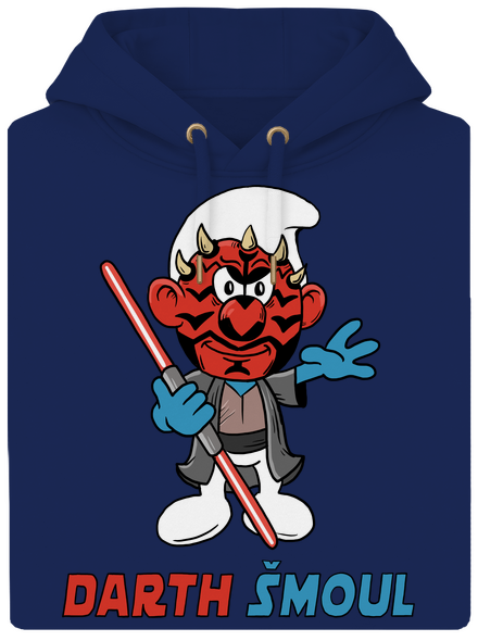 Darth Šmoul unisex mikina premium Navy