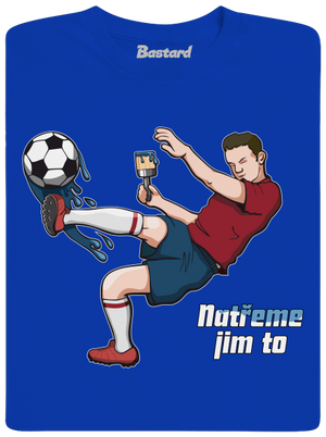 Natřeme jim to - Fotbal pánské dlouhý rukáv Royal Blue