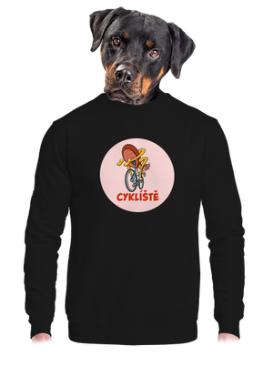 unisex mikina bez kapuce