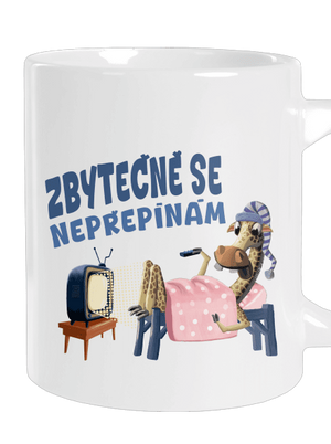 Zbytečně se nepřepínám velký hrnek White