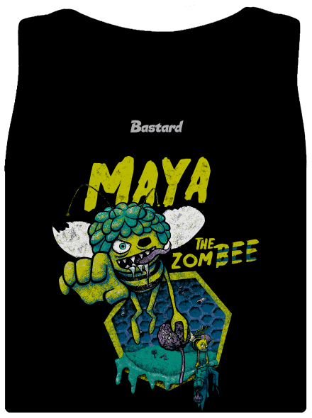 Zombee Mája dámské tílko klasické Black