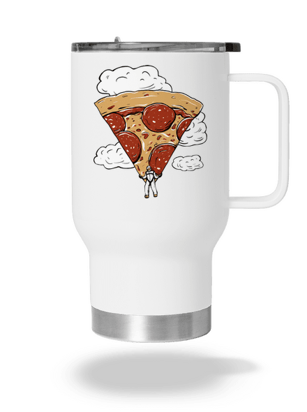 Pizzašutista termohrnek White