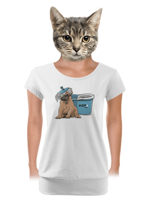 dámské tričko s lemem