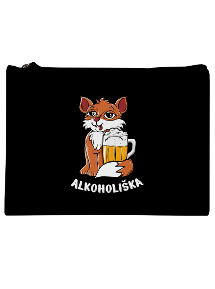 Pivní Alkoholiška taštička Black