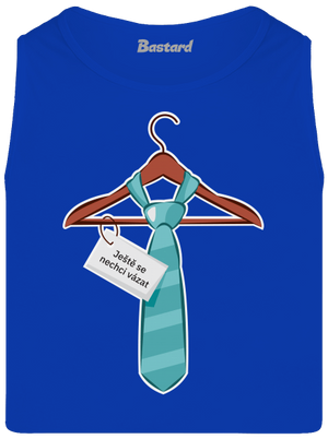 Nechci se vázat pánské tílko Royal Blue