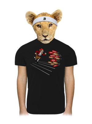 Slevy! dětské sportovní tričko Black