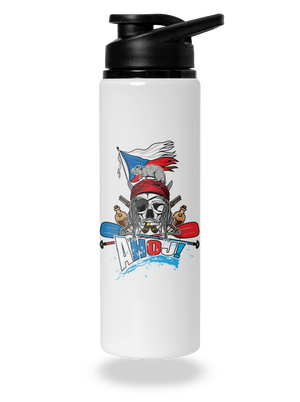 Ahoj lahev na vodu White