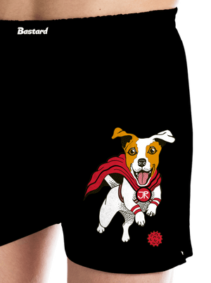 Jack Russell pánské trenky Black