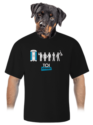 unisex tričko oversized