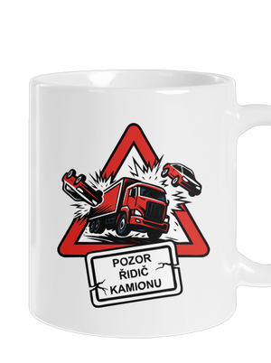 Řidič kamionu klasický hrnek White