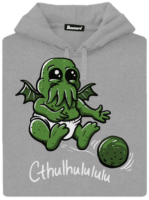 Cthulhululu pánská mikina klokanka Light Melange