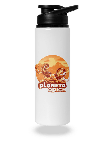 Planeta opich lahev na vodu White