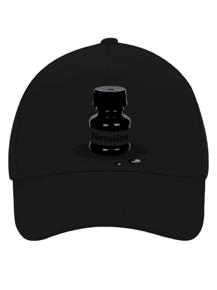 Netušim kšiltovka baseballka Black