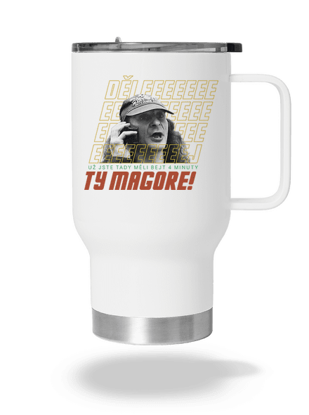 B18: Jiří Kára termohrnek White