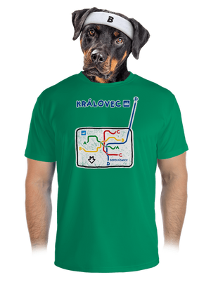 Metro Královec pánské sportovní tričko Kelly Green Mal