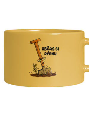 Občas si rýpnu hrnek makronka Yellow Macaron