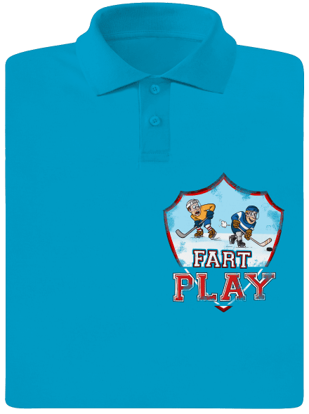 Fart Play pánská polokošile Blue Atol