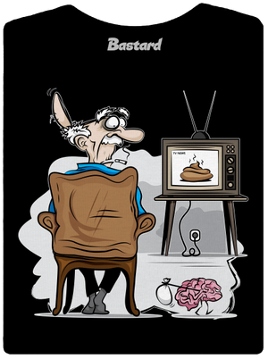 TV News dámské tričko premium Black