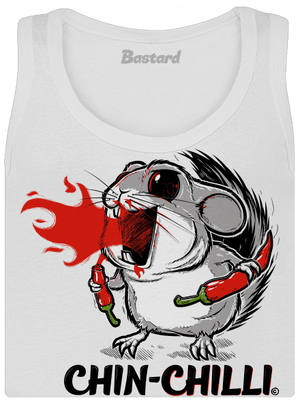 Chinchilli dámské tílko klasické White