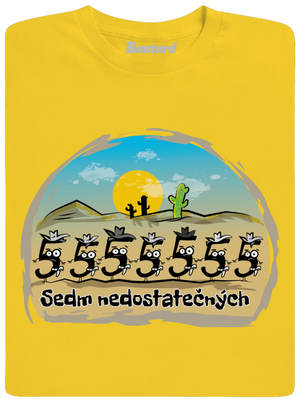 Sedm nedostatečných pánské tričko Gold