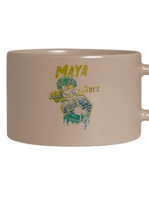 Zombee Mája hrnek makronka Brown Macaron