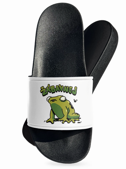 Žábavní pantofle White