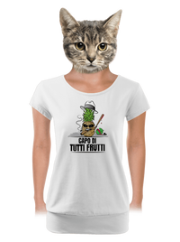 dámské tričko s lemem