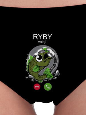 Ryby volají dámské kalhotky Black
