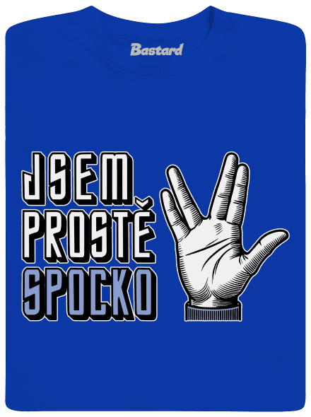 Jsem Spocko pánské tričko Royal Blue