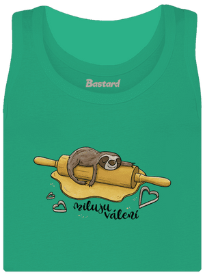 Miluju válení dámské tílko klasické Mint Mal