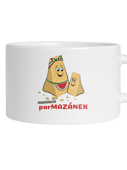 Maminčin Parmazánek hrnek makronka White