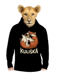 dětská mikina klokanka