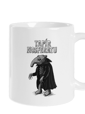 Tapír Nosferatu klasický hrnek White