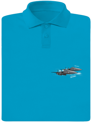 Stíhačka nestíhá pánská polokošile Blue Atol