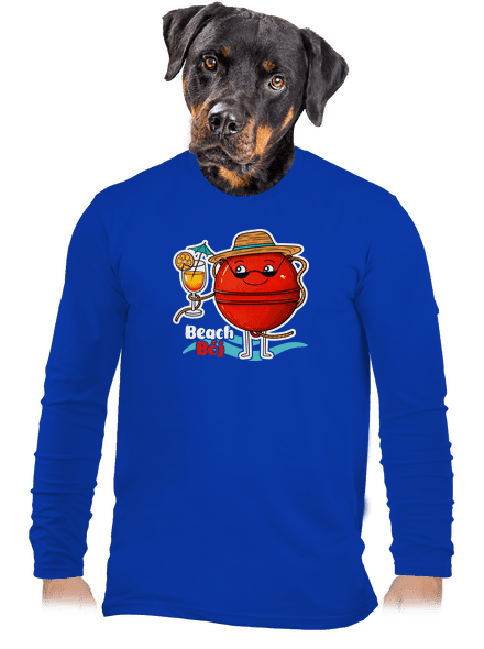 Beach Bój pánské dlouhý rukáv Royal Blue
