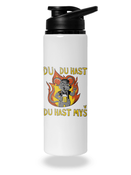 Du hast myš lahev na vodu White