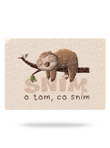 Sním o tom, co sním puzzle White