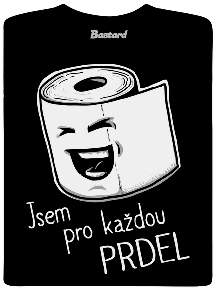 Prdel pánské dlouhý rukáv Black